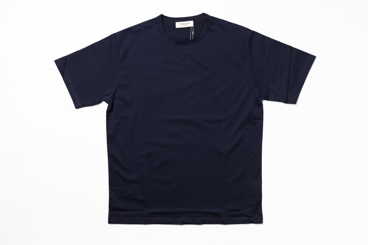Black t-shirt on a white background