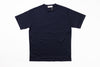 Black t-shirt on a white background