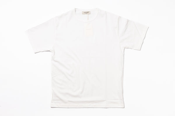 White t-shirt on a white background