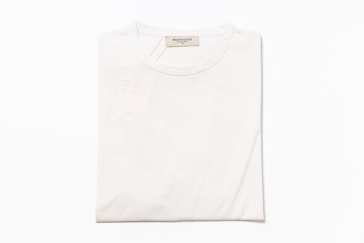 White t-shirt on a white background