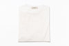 White t-shirt on a white background