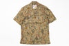 Floral patterned shirt on a white background