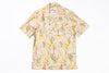 Floral patterned shirt on a white background