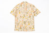 Floral patterned shirt on a white background