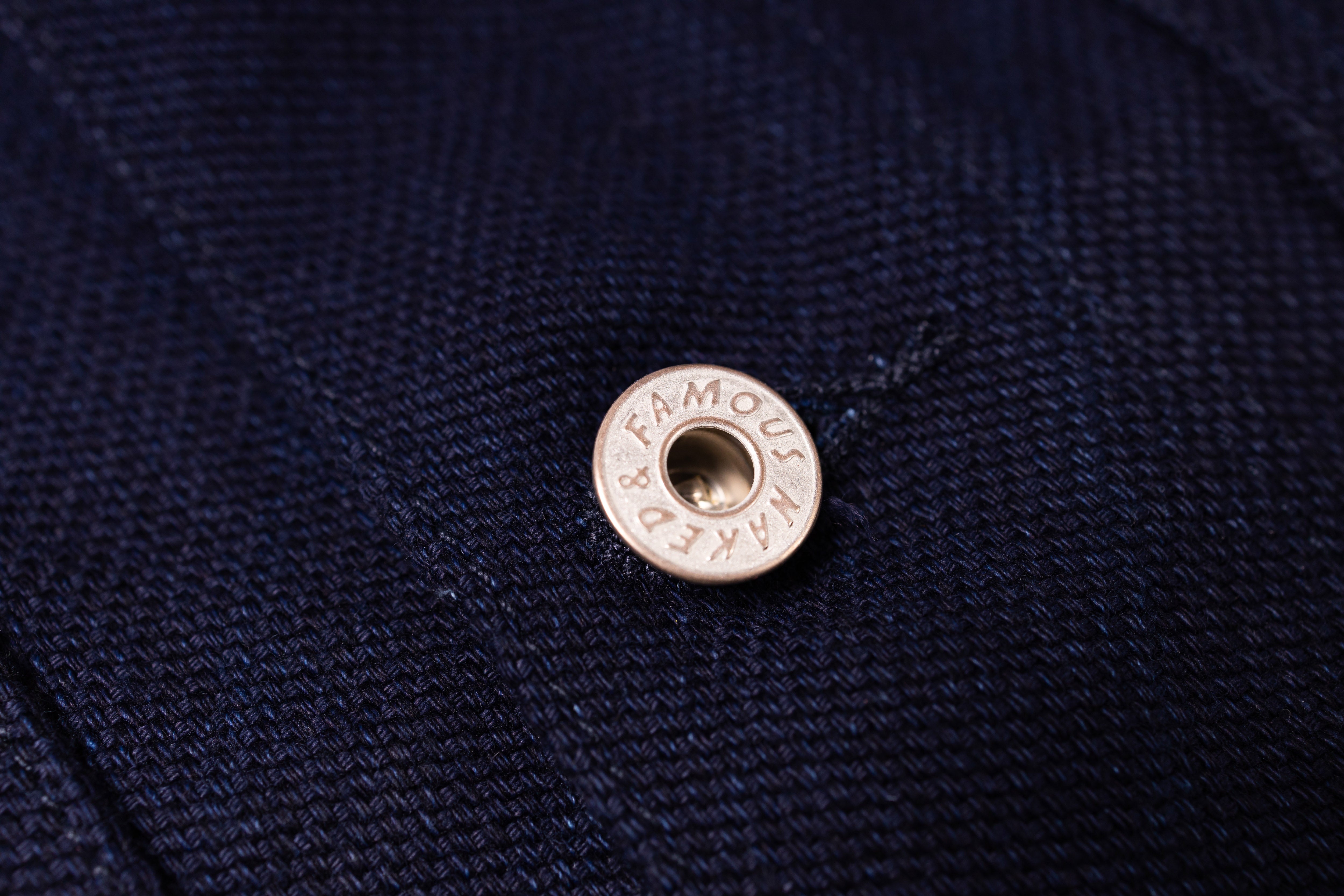 NAKED & FAMOUS DENIM - Chore Coat - Maekake Dobby