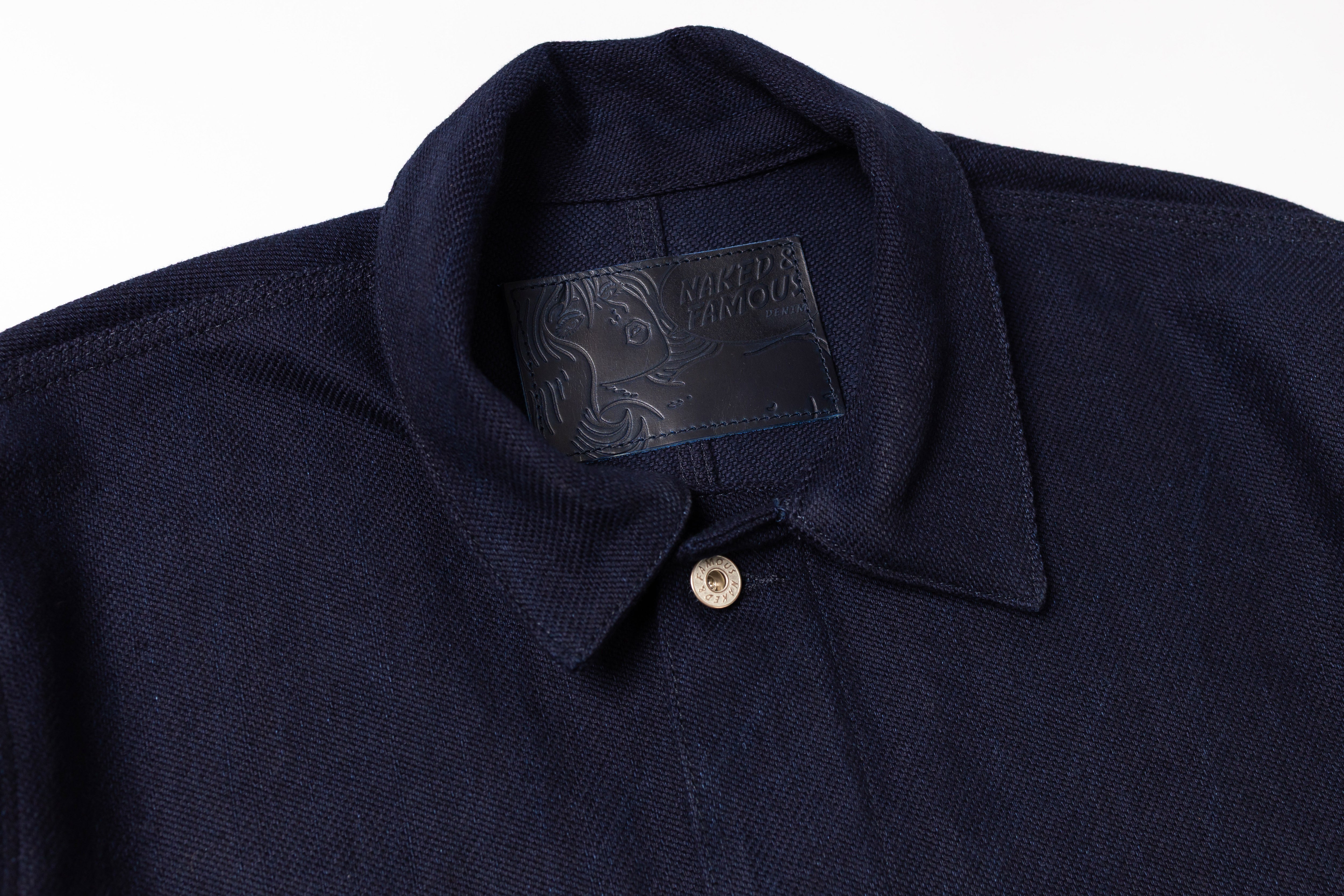 NAKED & FAMOUS DENIM - Chore Coat - Maekake Dobby