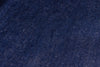 Close-up of dark blue fabric texture