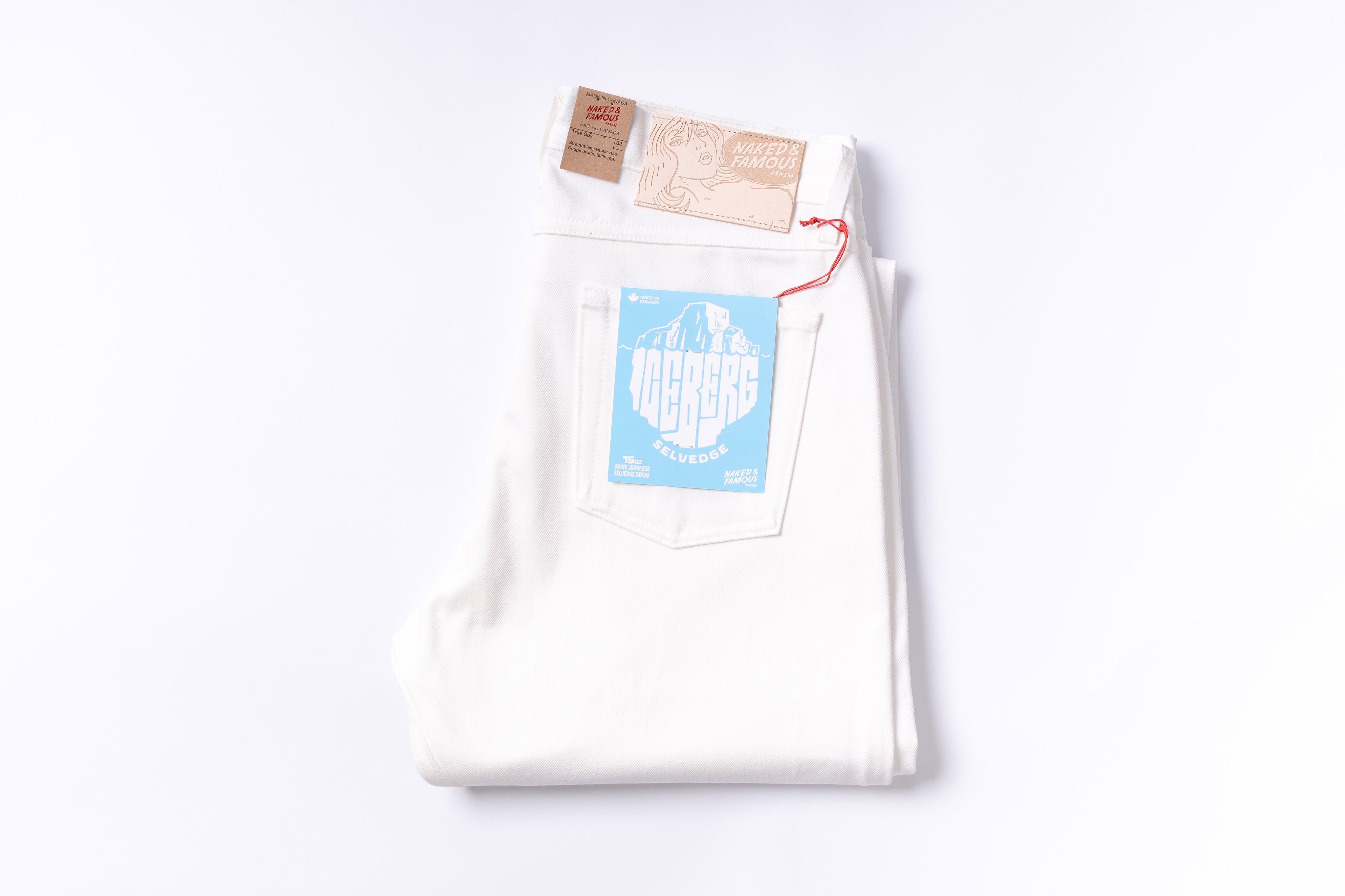 NAKED & FAMOUS DENIM - True Guy - Iceberg Selvedge