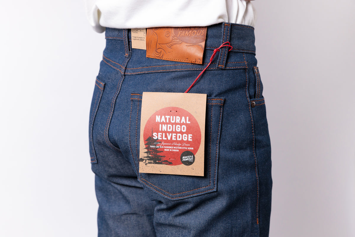 NAKED & FAMOUS DENIM - True Guy - Natural Indigo Selvedge