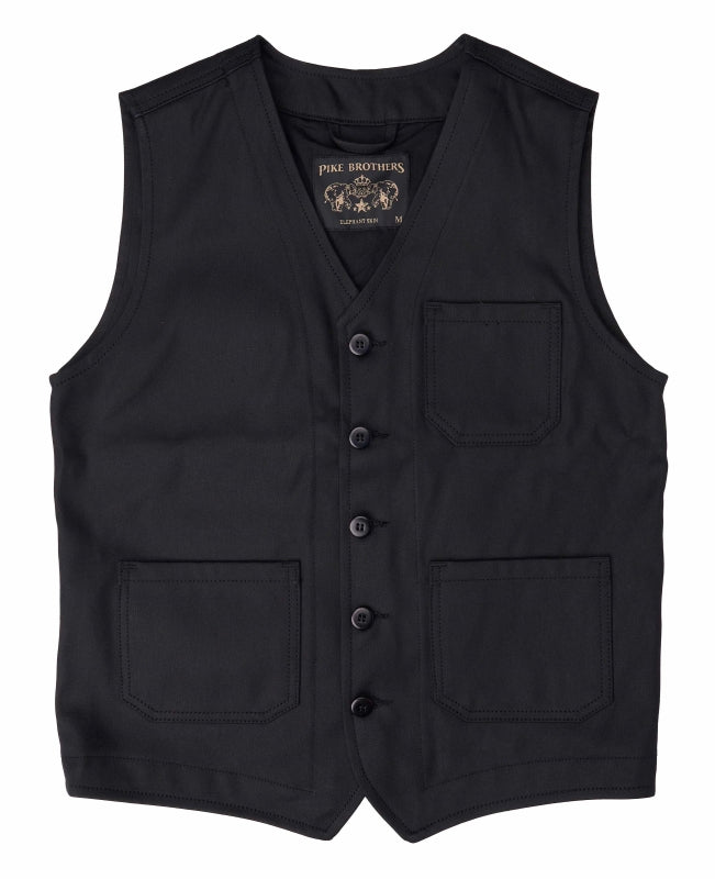 PIKE BROTHERS - 1937 Roamer Vest In Elephant Skin-1