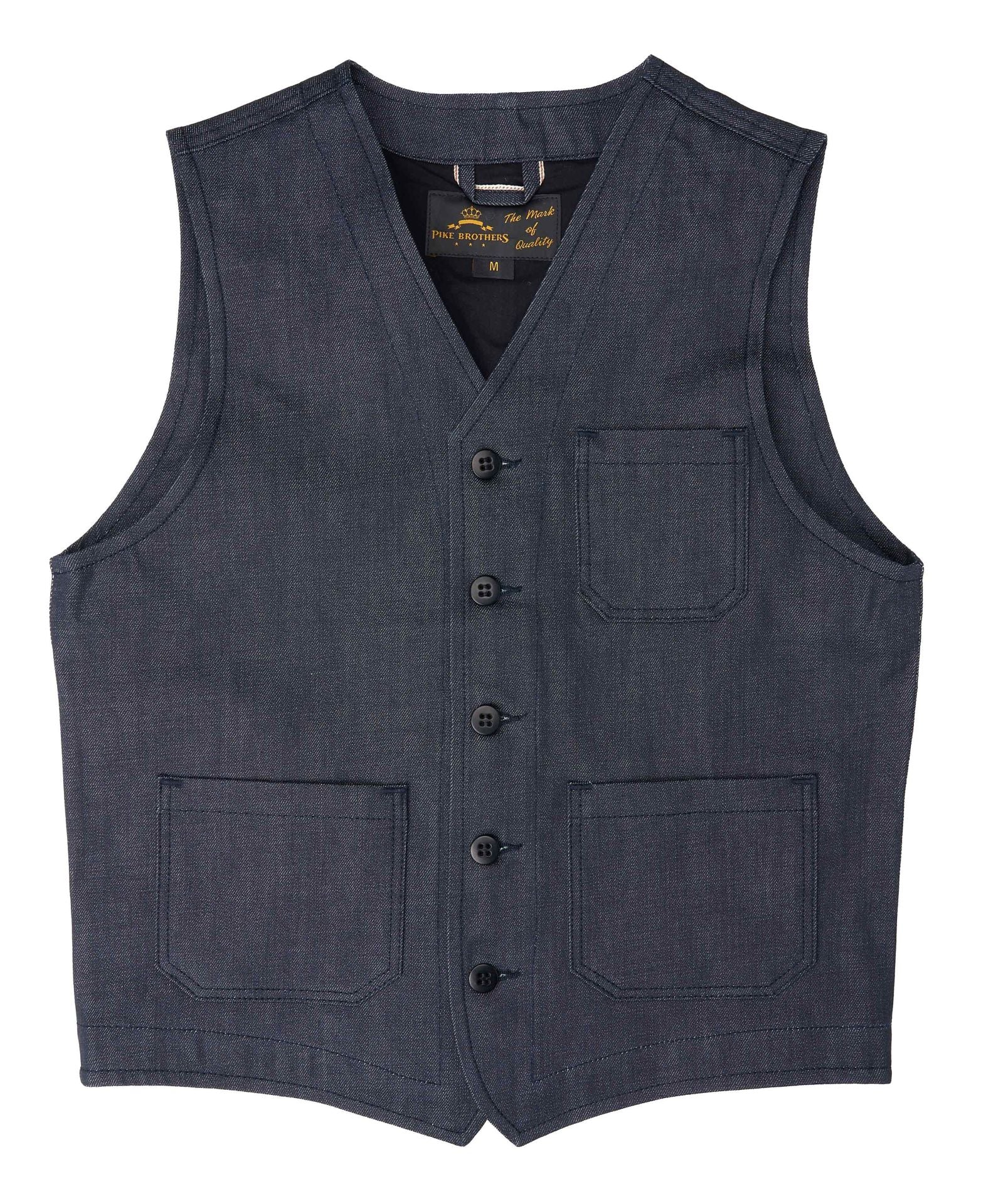 PIKE BROTHERS - 1937 Roamer Vest In Metal-1