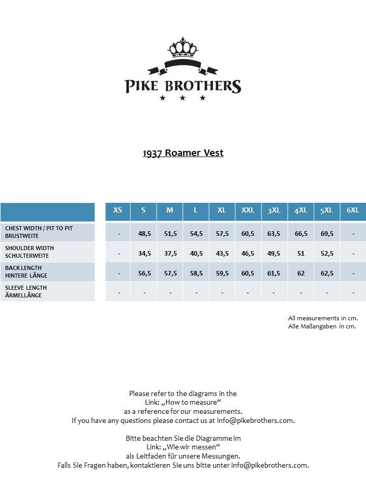 PIKE BROTHERS - 1937 Roamer Vest In Metal-3