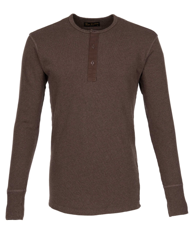 PIKE BROTHERS - 1954 Utility Shirt Long Sleeve in Brown-1