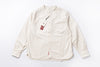 Stand-up Collar Shirt Front View