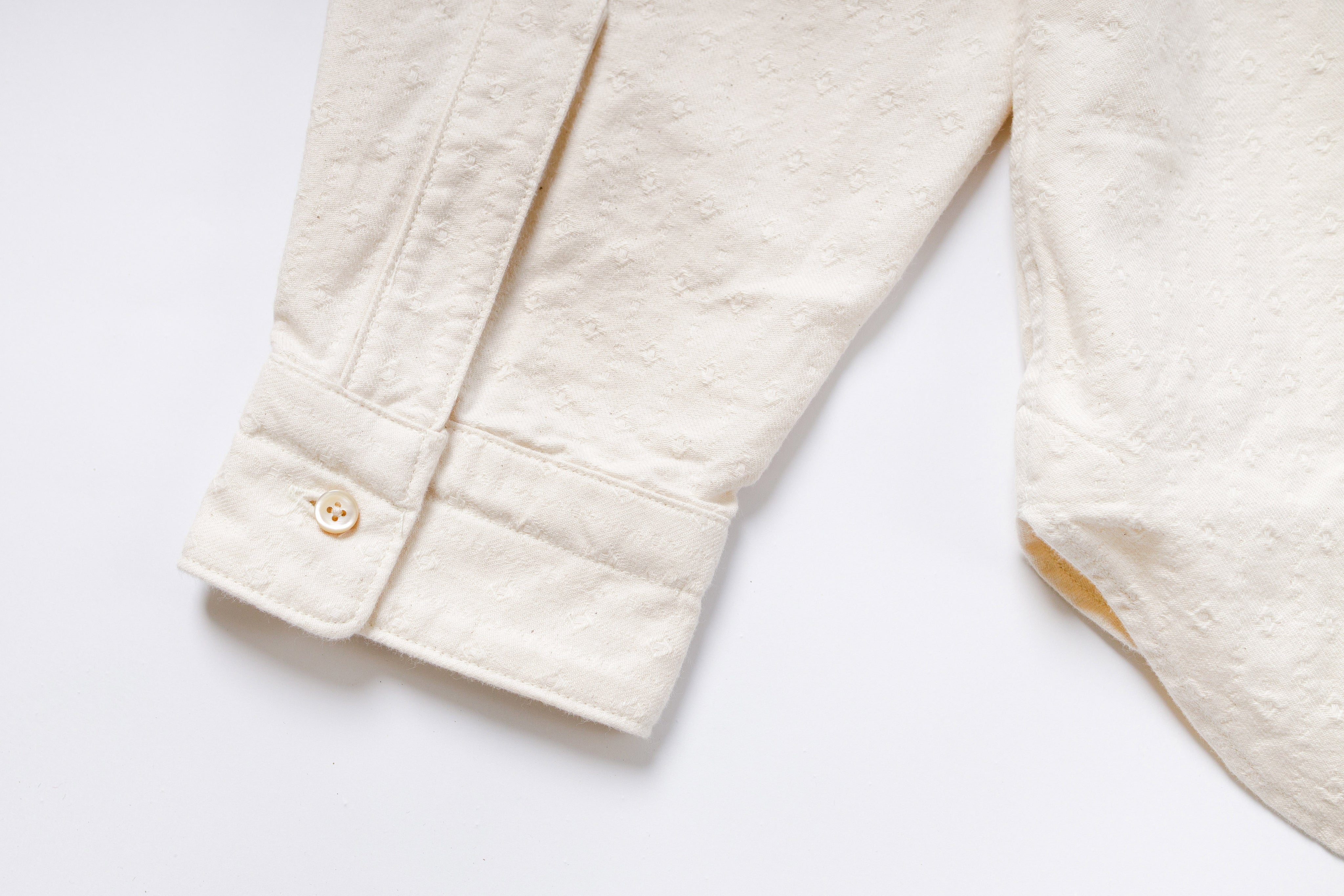 Stand-up Collar Shirt Sleeve View