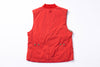 Red vest on a white background