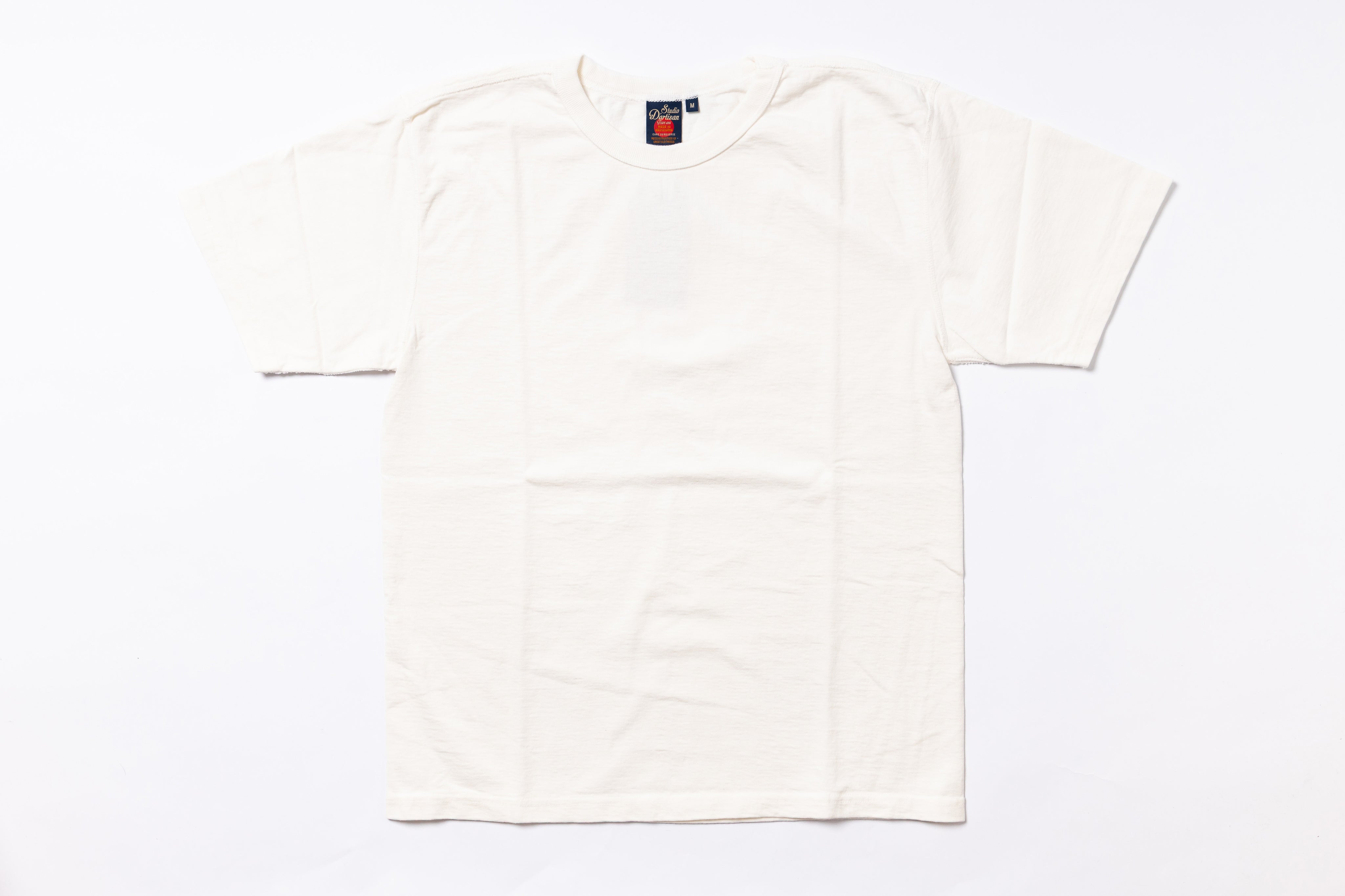 White t-shirt on a white background
