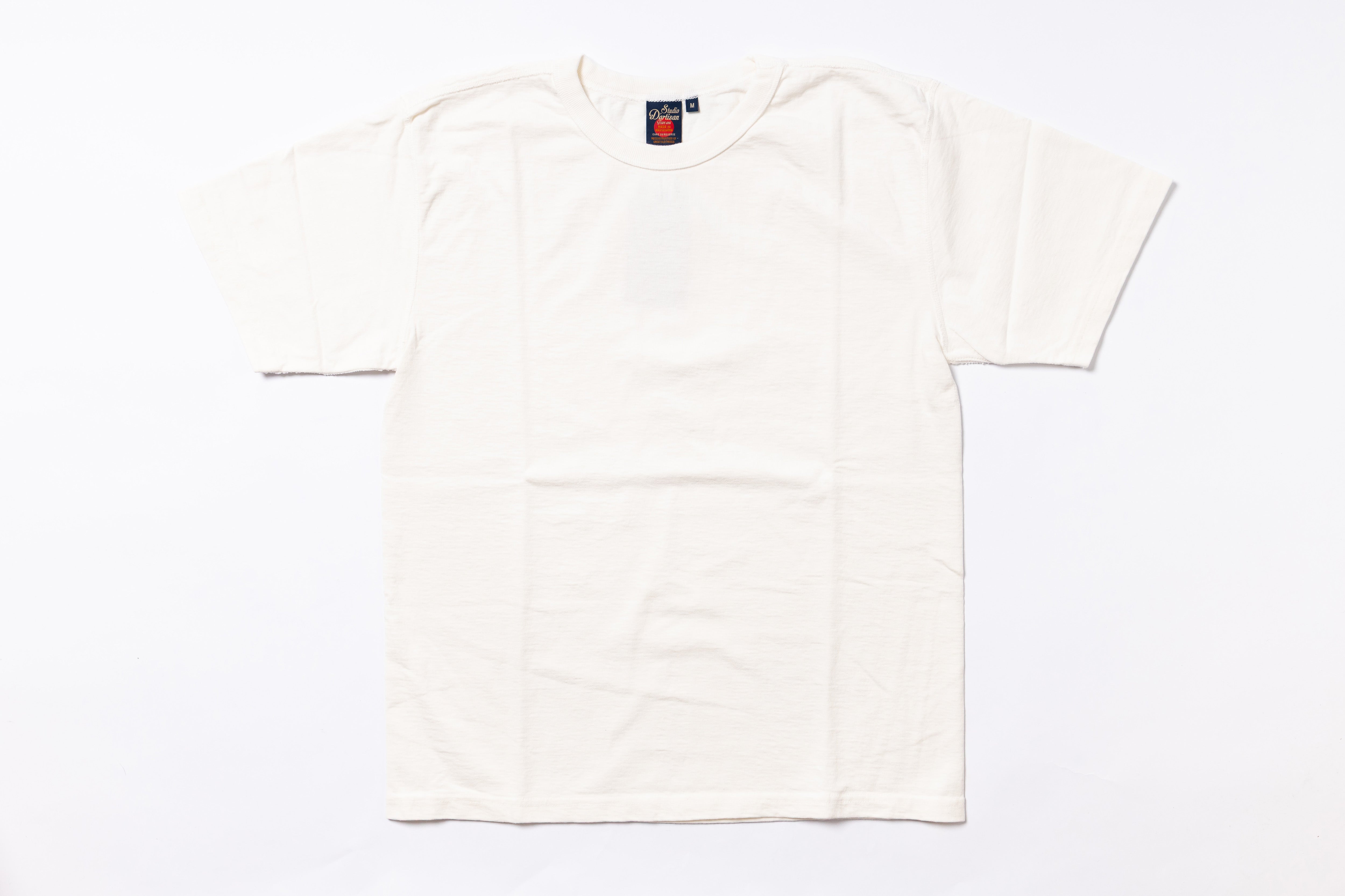 White t-shirt on a white background