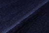 Close-up of dark blue fabric texture