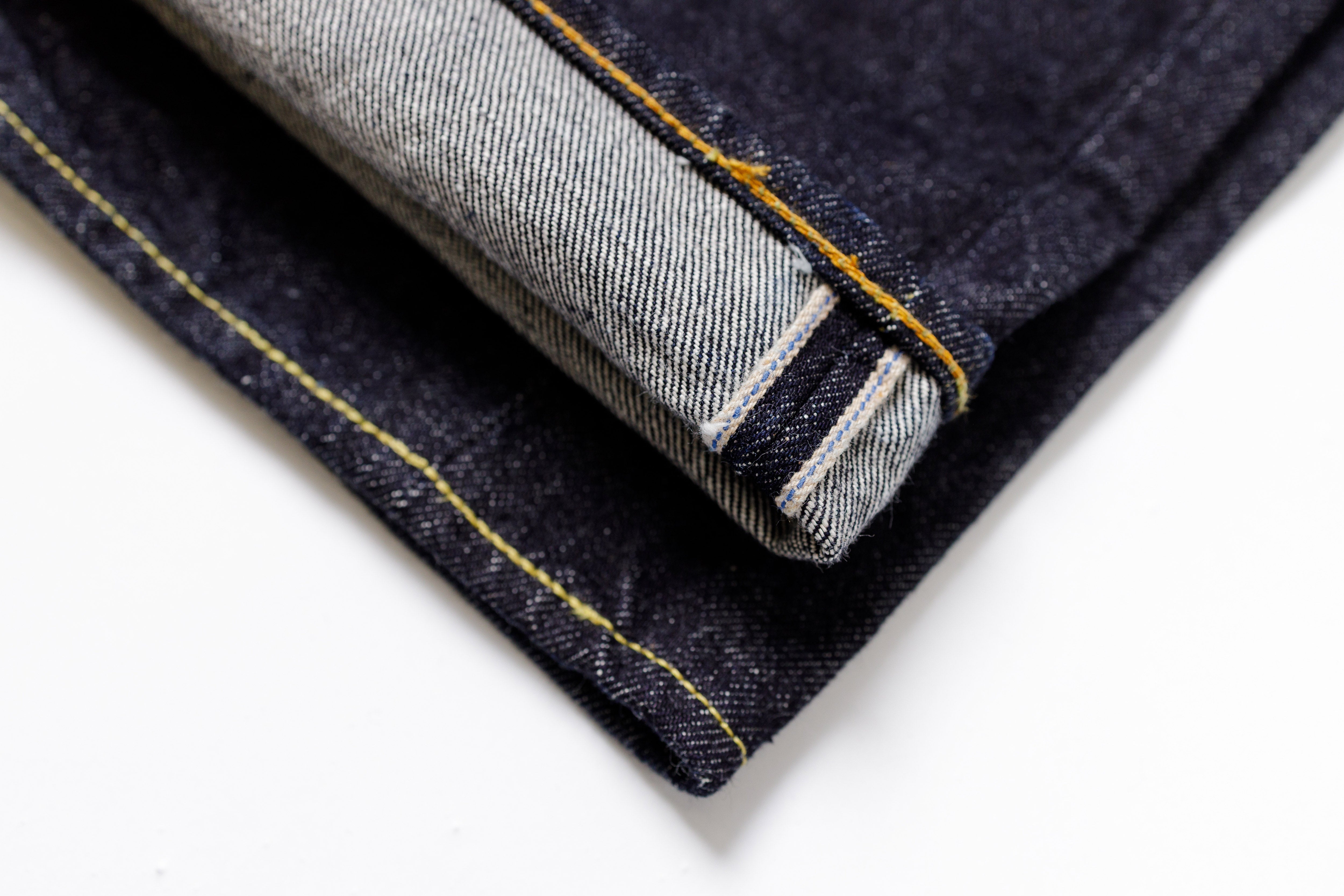STUDIO D'ARTISAN - SD-100 15oz Selvedge One Wash Tapered Jeans Blue Selvedge ID