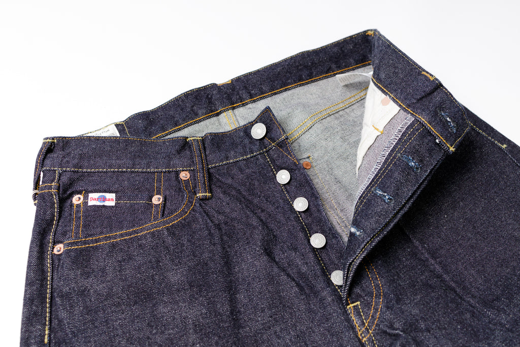 STUDIO D'ARTISAN - SD-101 15oz Selvedge One Wash Jeans Button Fly View