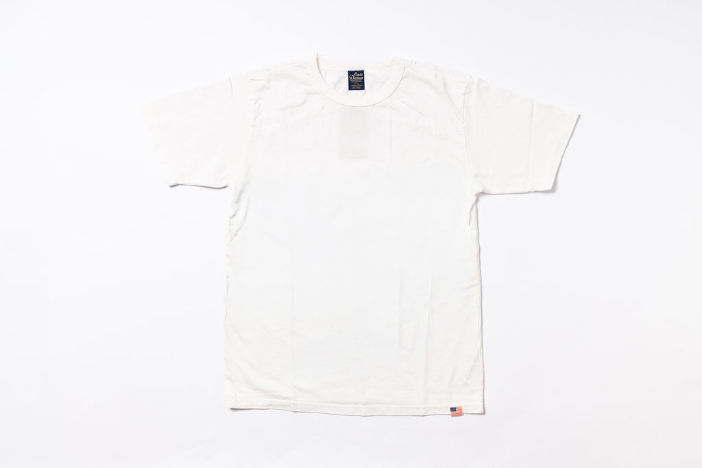 White t-shirt on a white background