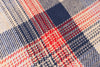 Texture of a flannel shirt