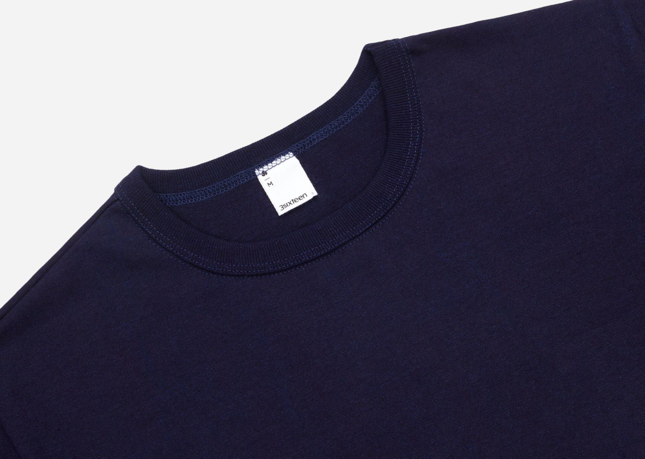 3SIXTEEN - Heavyweight T-Shirt 2-Pack in Indigo
