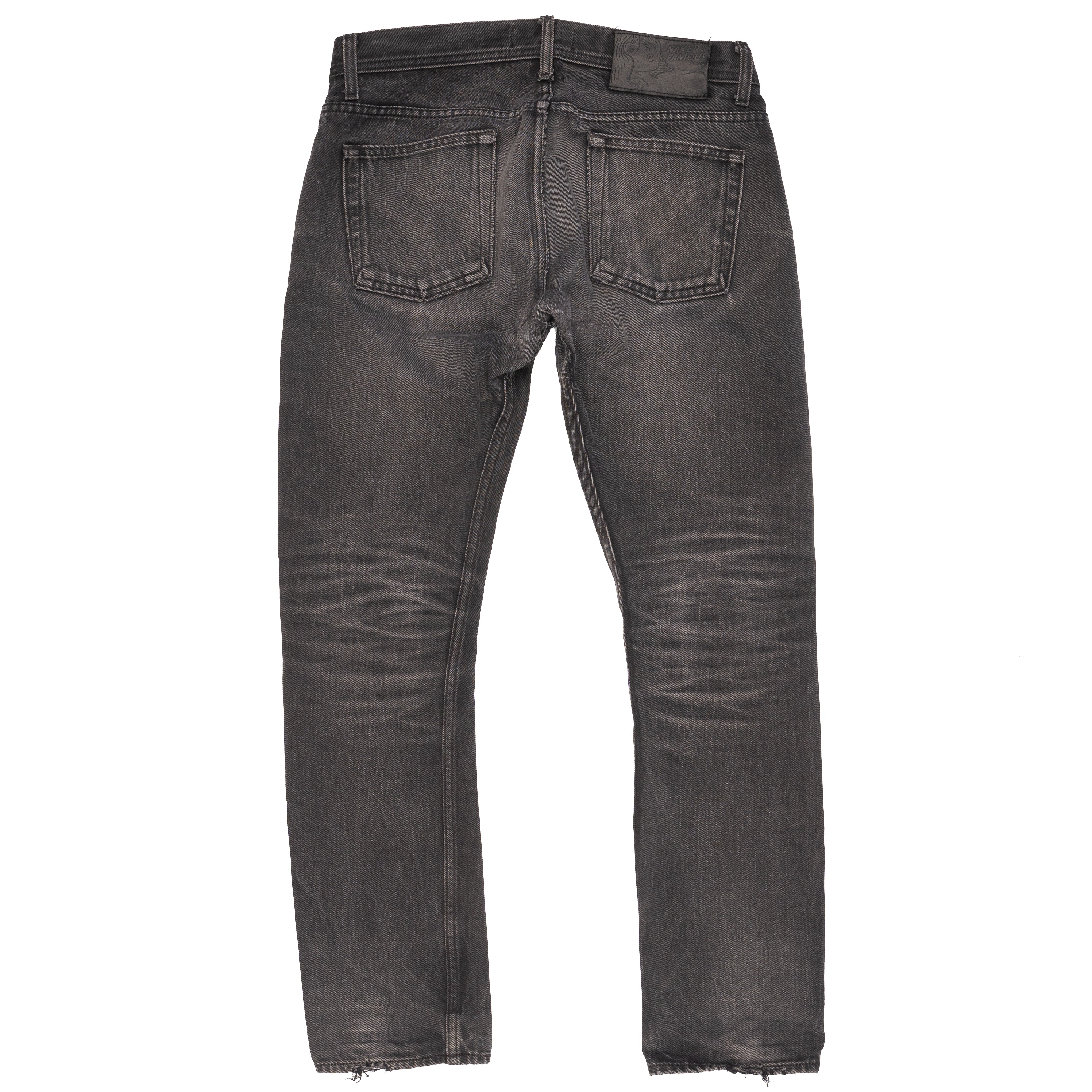 NAKED & FAMOUS DENIM - True Guy - Solid Black Selvedge