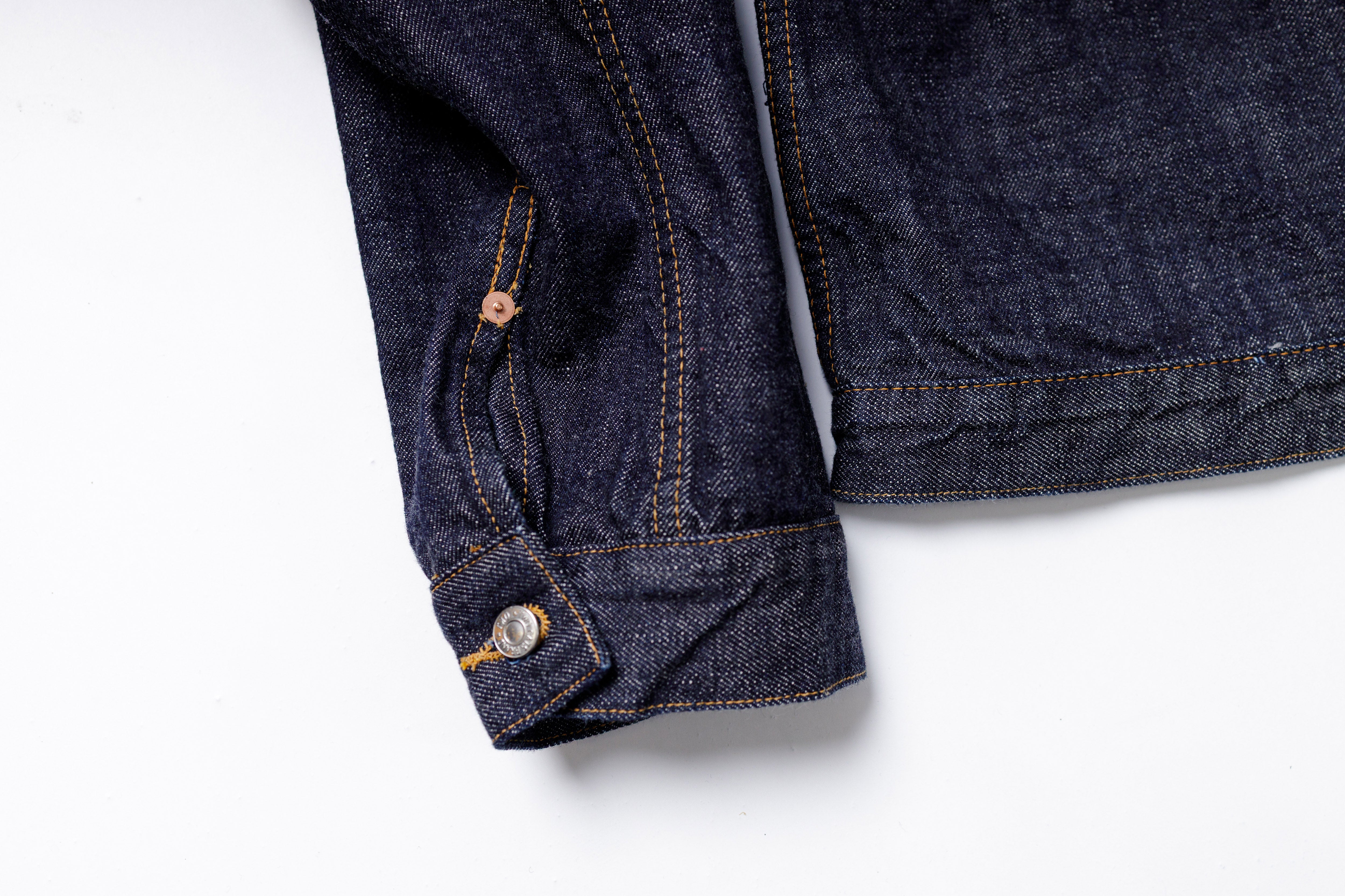 TCB - 20's Jacket Type One Denim Jacket Sleeve View