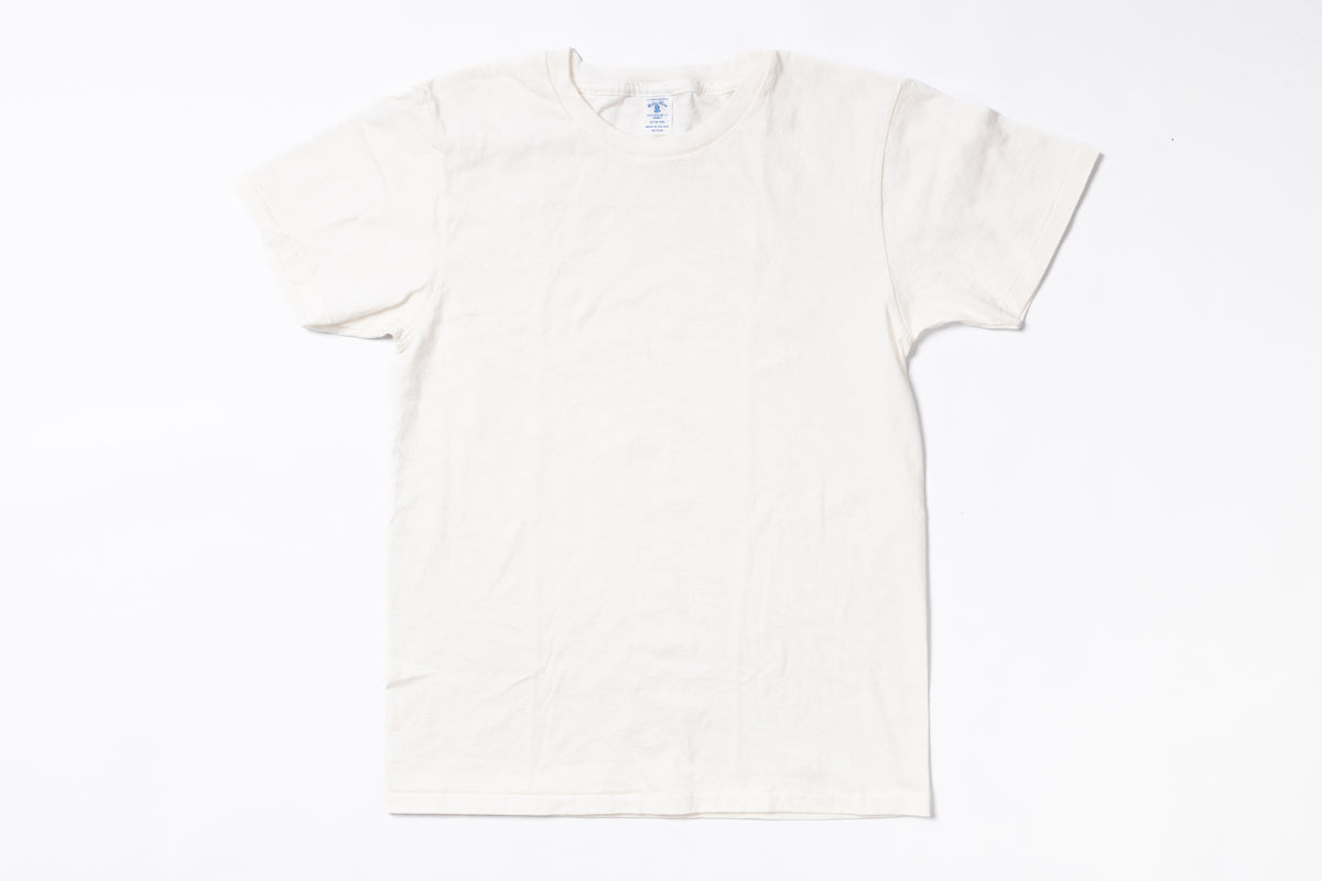 White t-shirt on a white background