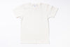 White t-shirt on a white background