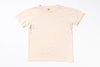 Beige t-shirt on a white background