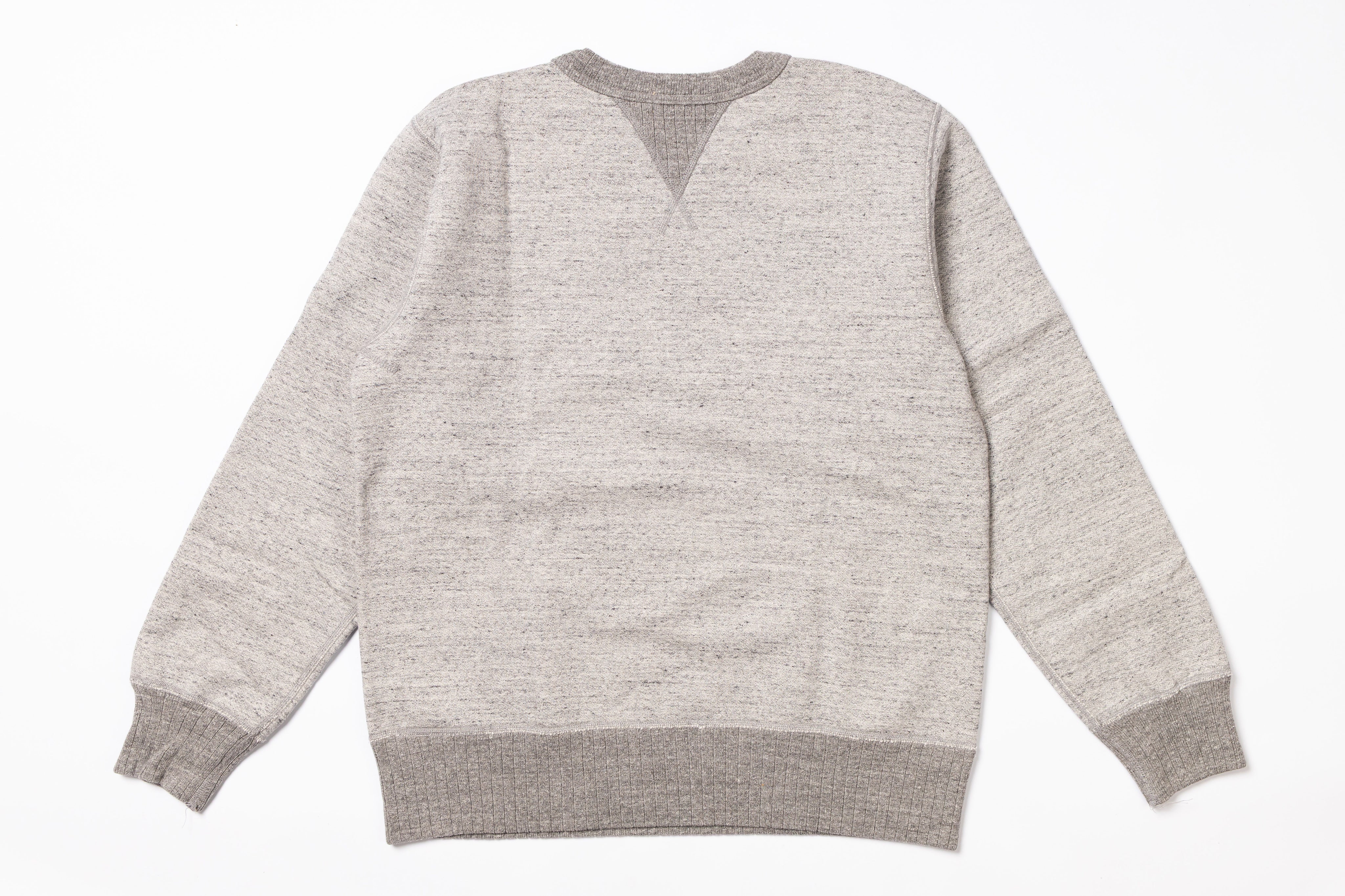 Gray sweater on a white background