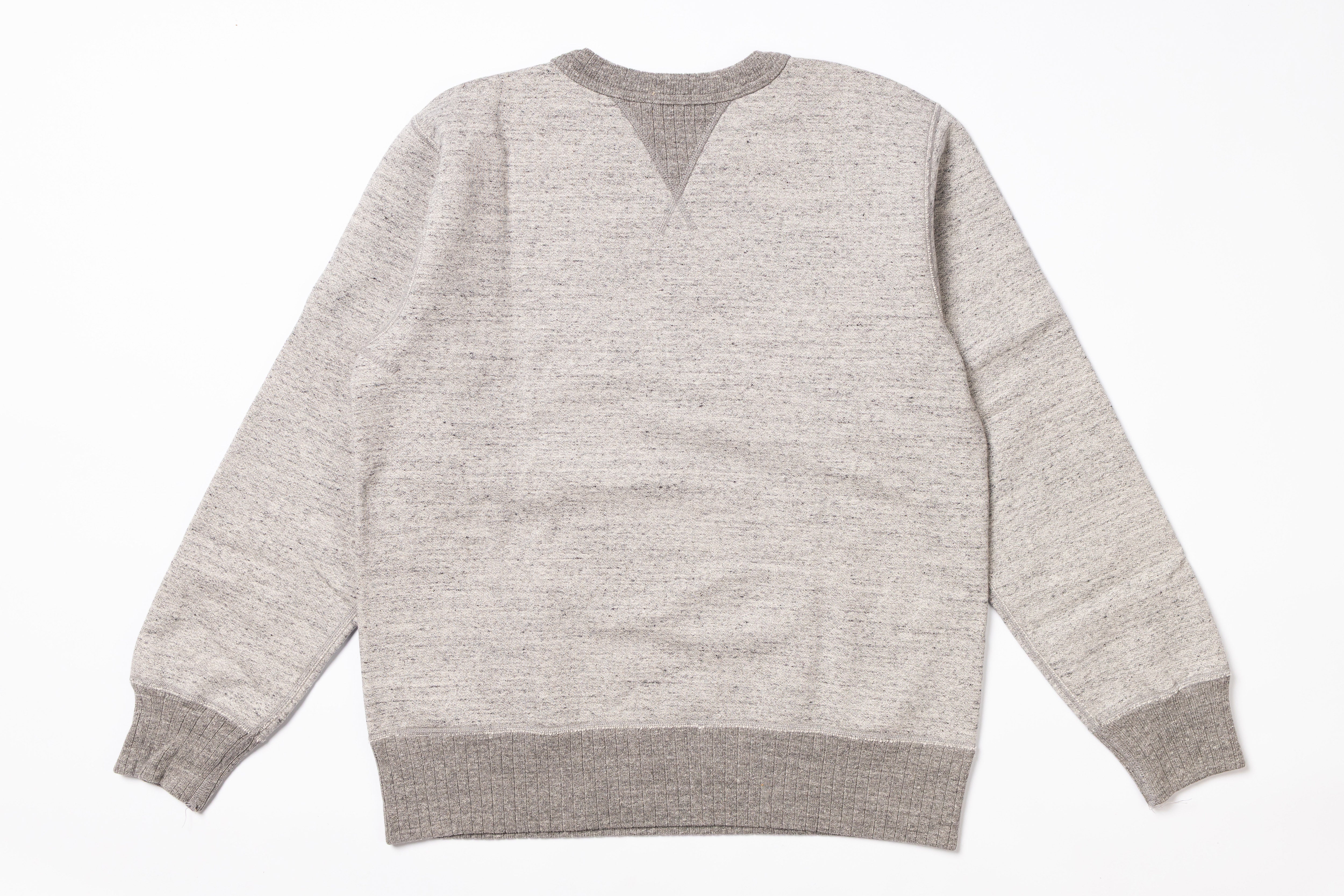 Gray sweater on a white background