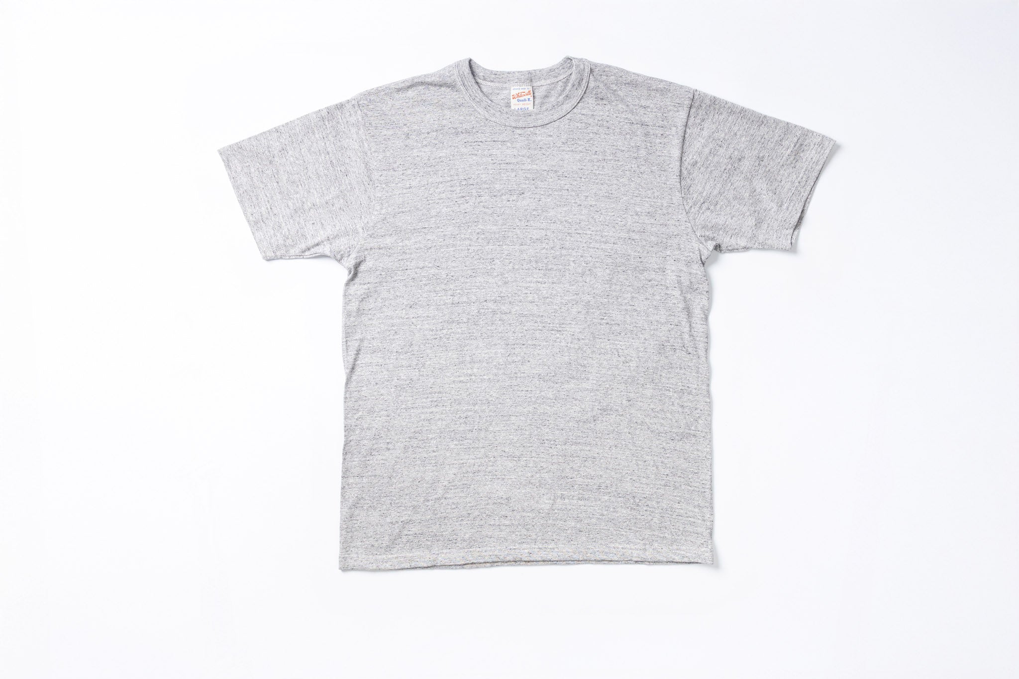 T-Shirt Heather Grey Two-Pack Front View