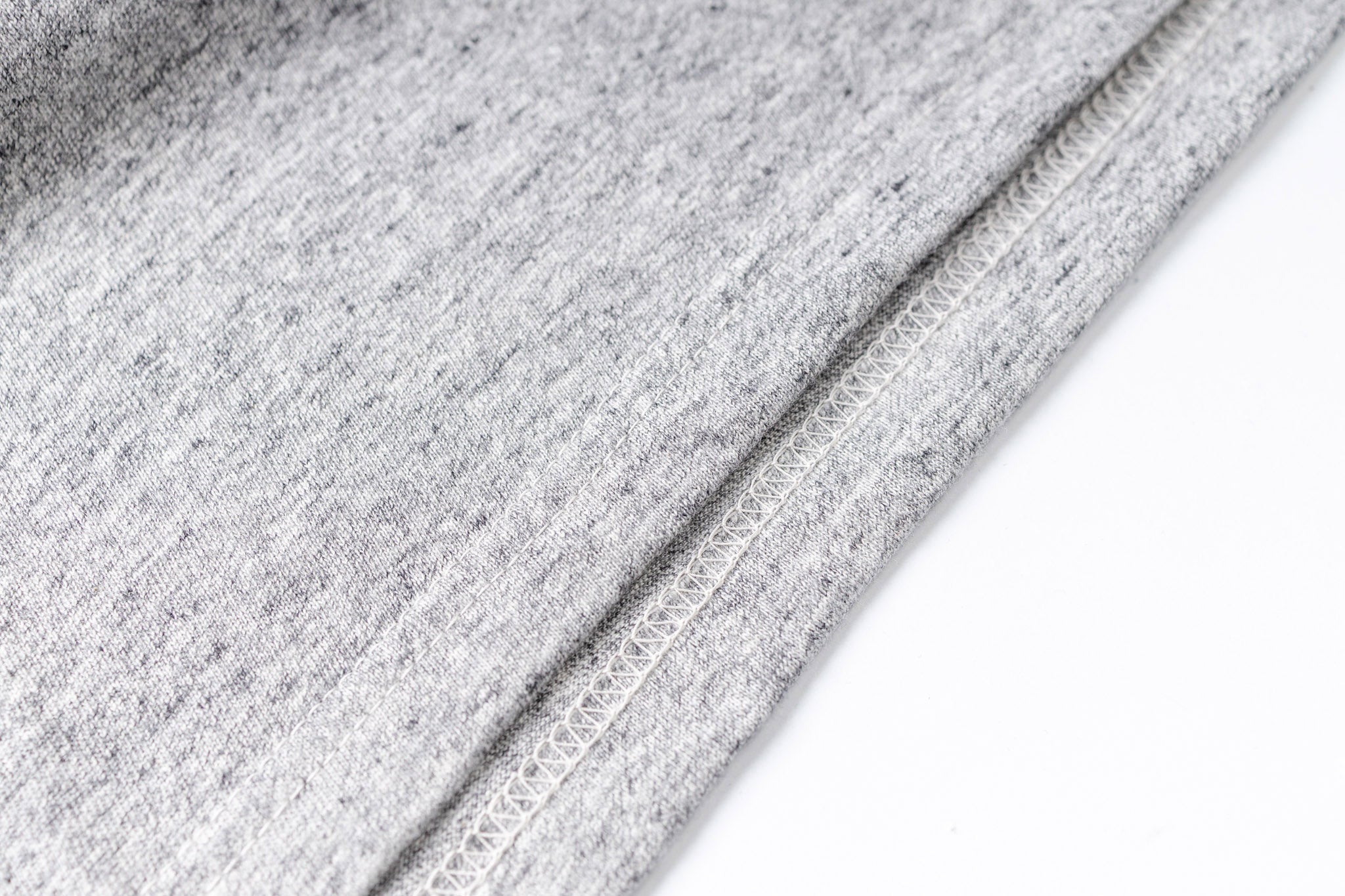 T-Shirt Heather Grey Two-Pack Hem