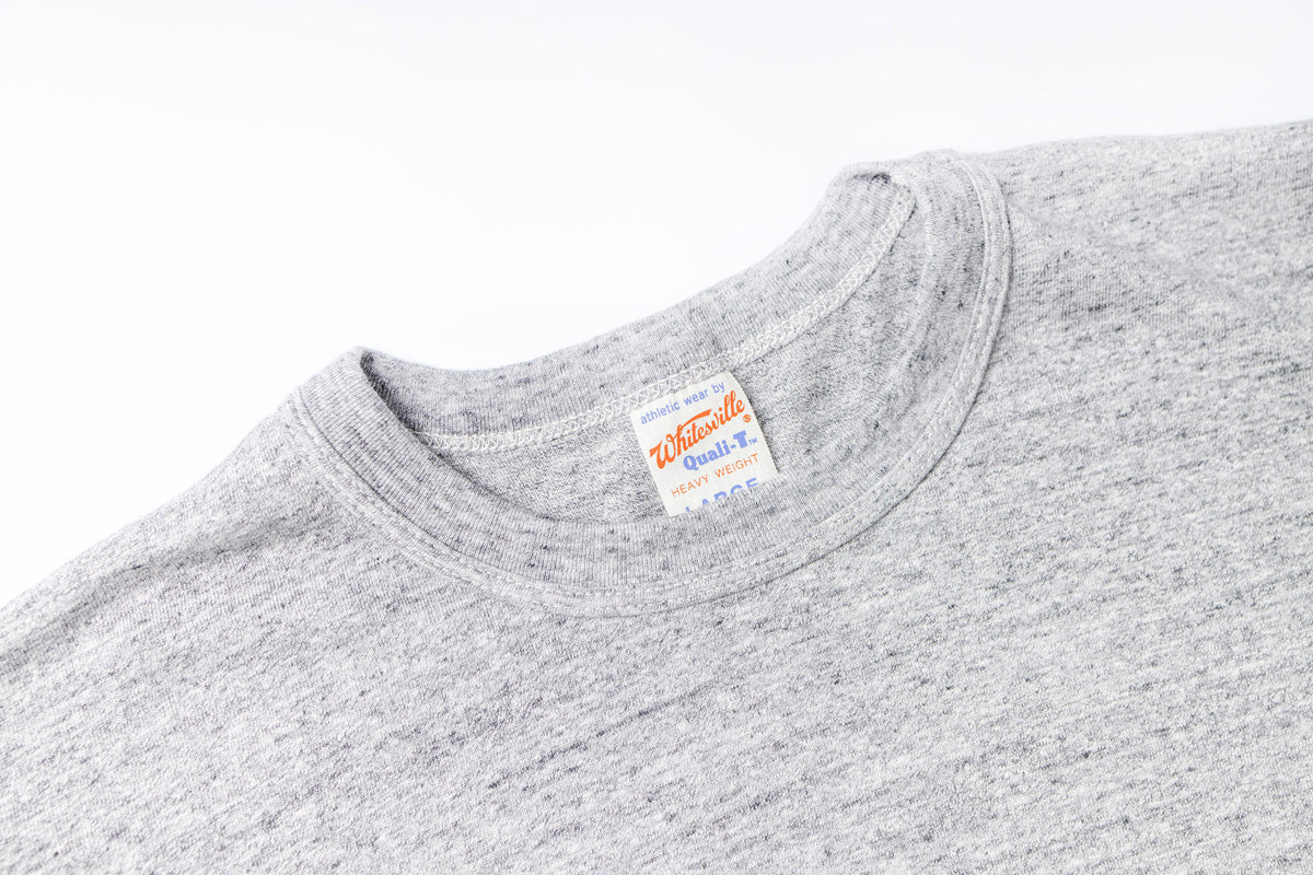 T-Shirt Heather Grey Two-Pack Neck