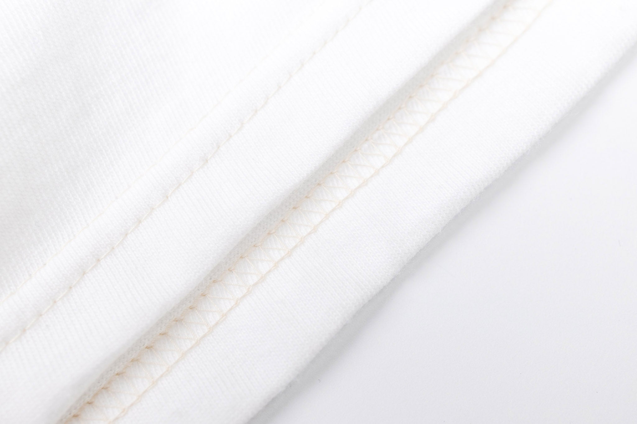 T-Shirt White Two-Pack Hem
