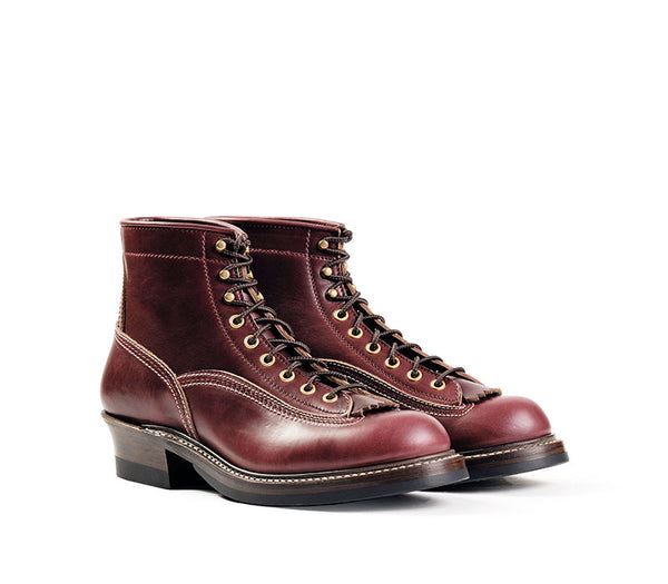 JOHN LOFGREN - Donkey Puncher in Horween CXL Burgundy-1