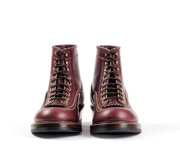 JOHN LOFGREN - Donkey Puncher in Horween CXL Burgundy-2