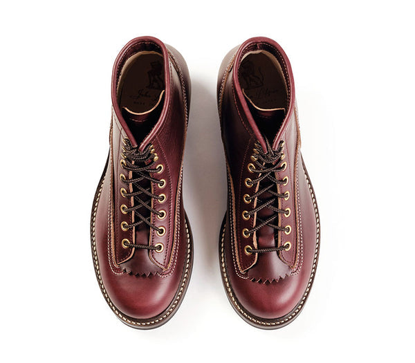 JOHN LOFGREN - Donkey Puncher in Horween CXL Burgundy-5