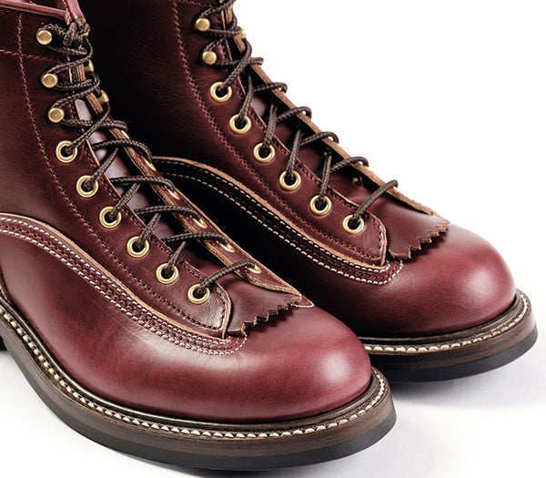 JOHN LOFGREN - Donkey Puncher in Horween CXL Burgundy-6