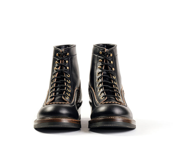 JOHN LOFGREN - Donkey Puncher in Horween CXL Black-2