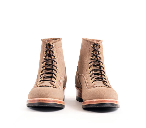 JOHN LOFGREN - Donkey Puncher in Horween CXL Natural Roughout-2