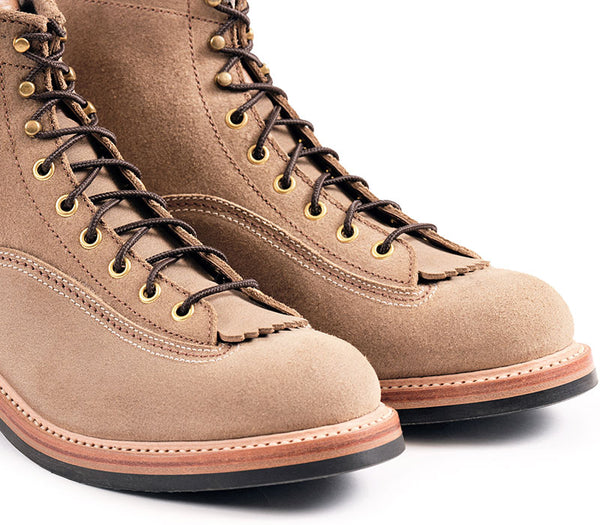 JOHN LOFGREN - Donkey Puncher in Horween CXL Natural Roughout-8