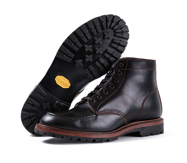 JOHN LOFGREN - Chapman Boots in Horween CXL Black-3