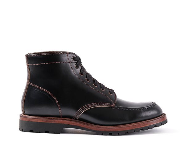 JOHN LOFGREN - Chapman Boots in Horween CXL Black-4