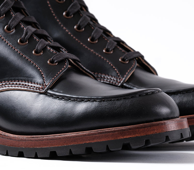 JOHN LOFGREN - Chapman Boots in Horween CXL Black-8