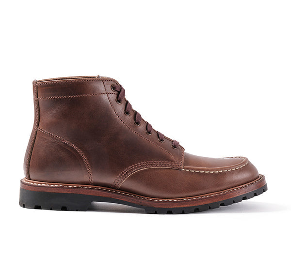 JOHN LOFGREN - Chapman Boots in Horween CXL Choco-4